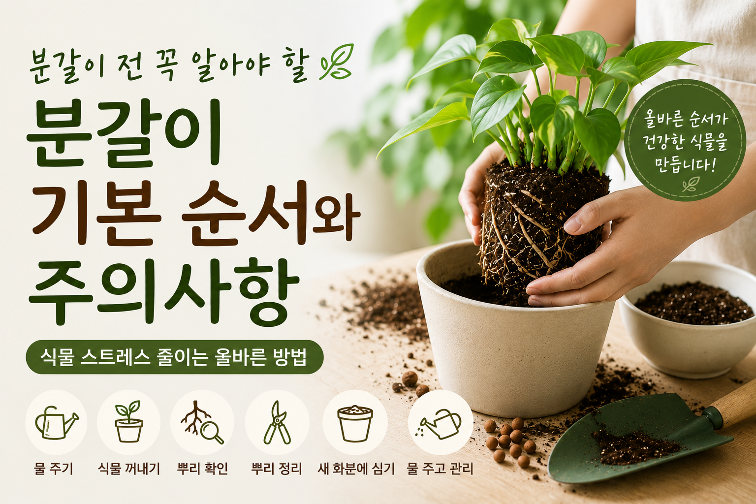 분갈이 기본 순서와 주의사항 썸네일