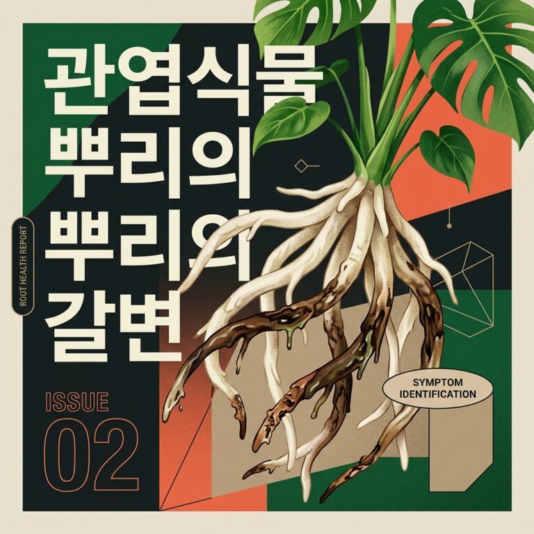 ai thumbnail poster 관엽식물 뿌리의 갈변 1787054316