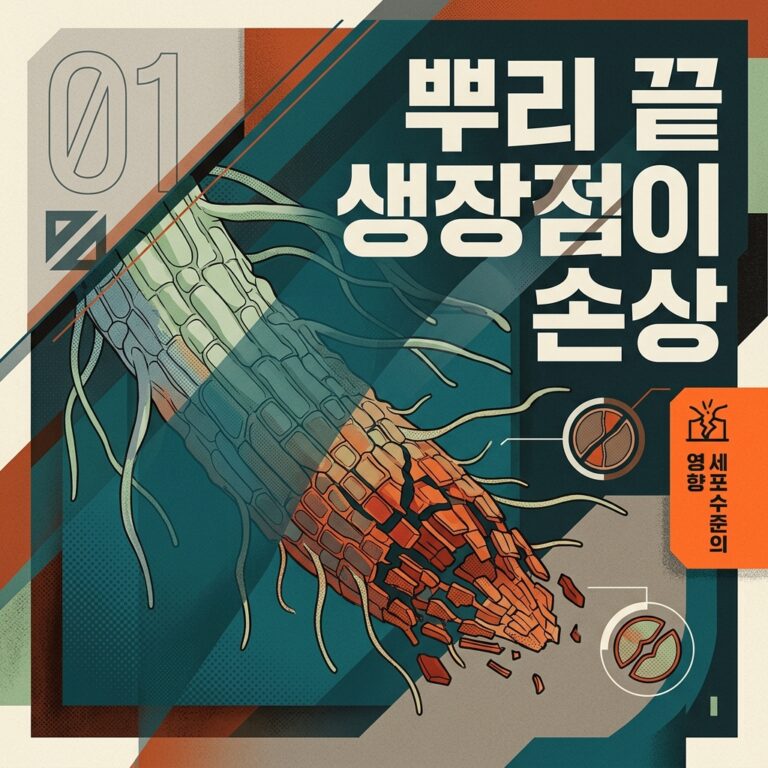 ai thumbnail poster 뿌리 끝 생장점이 손상 1787054006