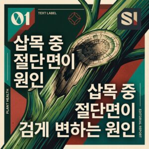 ai thumbnail poster 삽목 중 절단면이 검게 변하는 원인 1787055078