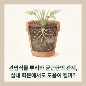 ai thumbnail minimal 관엽식물 뿌리와 균근균의 관계 실내 화분에서도 도움이 될까 1788685945