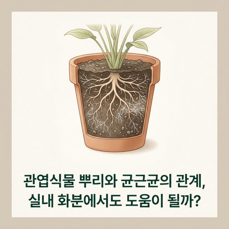 ai thumbnail minimal 관엽식물 뿌리와 균근균의 관계 실내 화분에서도 도움이 될까 1788685945